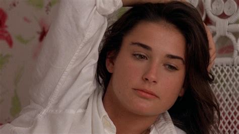 Demi Moore Breasts, Bikini Scene in Blame It On Rio